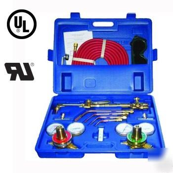 New ul victor t oxy/acetylene cutting welding torch kit