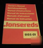 Jonsereds 910 e ev chain saws