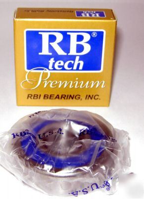 (10) 1638-2RS premium grade ball bearings, 3/4