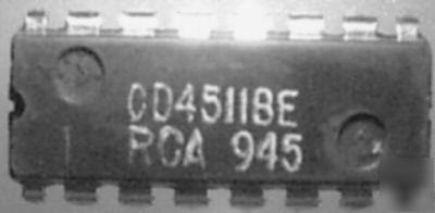 (25)CD4511B bcd-to-7 segment latch decoder,4511 dip,nos