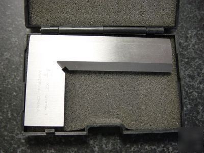 High precision bevel edge square 3 1/8 x 2