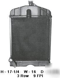 New tractor radiator ford 2N 8N 9N premium 11A151P