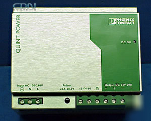 Phoenix quint ps 100-240AC 24DC 20A power supply