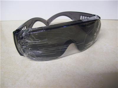 New diamond safety over glasses \ visitor specs black 