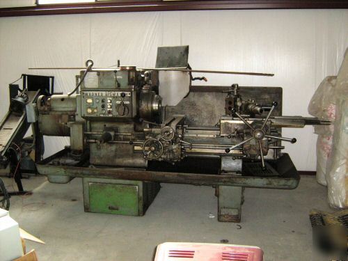 Warner & swasey #4 square head turret lathe