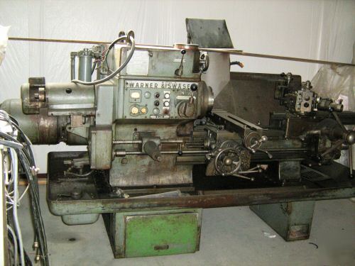 Warner & swasey #4 square head turret lathe