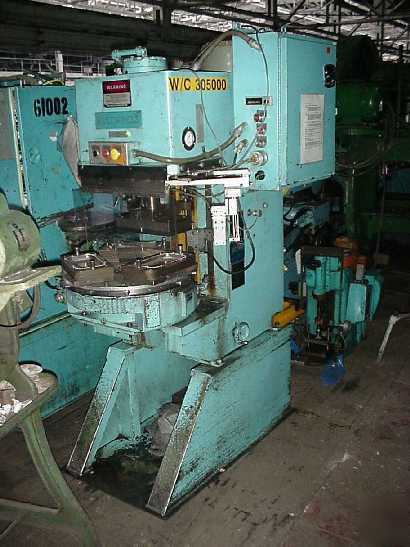 12TN hydraulic press, denison WS12 rotary tab