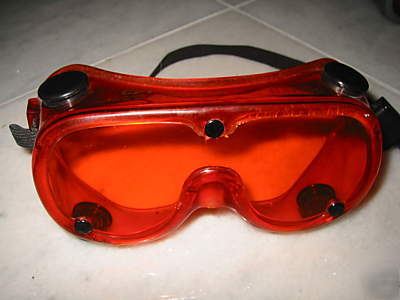 Argon laser safety goggles od 15@ 488NM & od 11@ 514NM