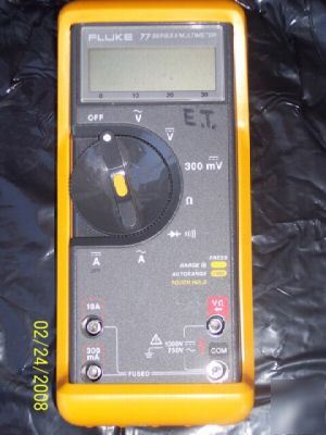 Fluke 77 series ii multimeter complete