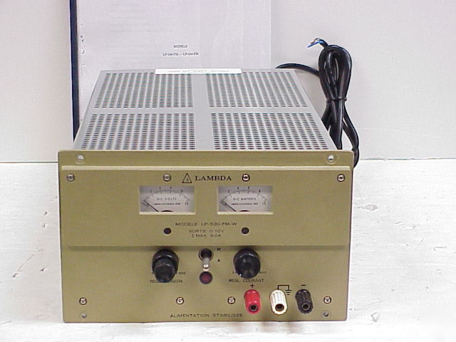 Lambda LP530FMW dc power supply