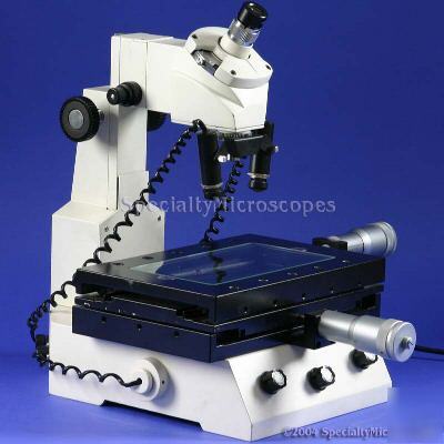 Measuring toolmakers microscope w/ x-y micrometers