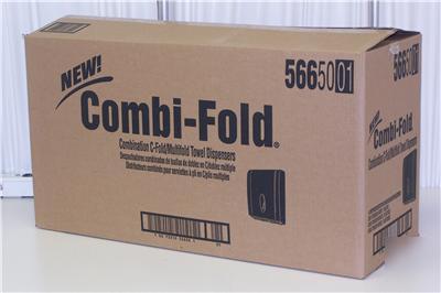 New 5 combi-fold paper towel dispenser, model 56650