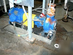 Used: goulds centrifugal pump, model 3196, size 1.5X3.8