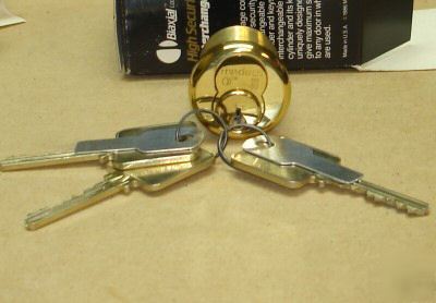 Nos medeco i/c mortise cylinder 605 - locksmith