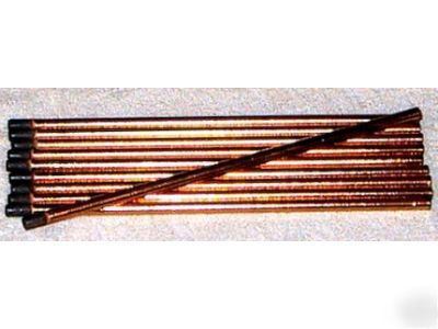 25 copper clad carbon cutting rods,copper clad rods,nos