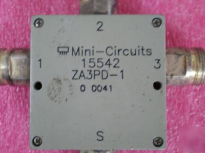 3 way-0Â° 50Ï‰ 500-1000 mhz mini-circuits power splitter