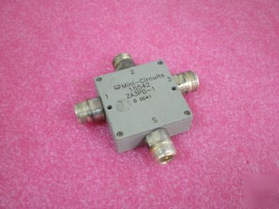 3 way-0Â° 50Ï‰ 500-1000 mhz mini-circuits power splitter