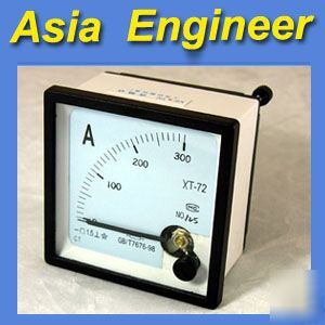 New brand analog amp panel meter + shunt dc 300A