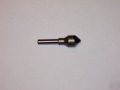 New - morse (usa) 1/2 hss single flute 100Â° countersink