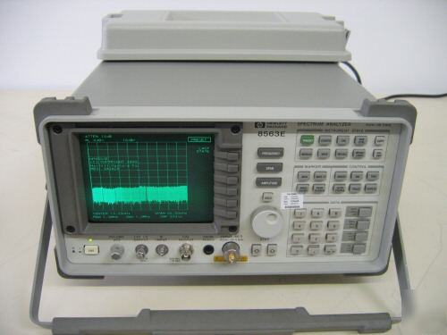 Hp (agilent) 8563E spectrum analyzer w/ option 026