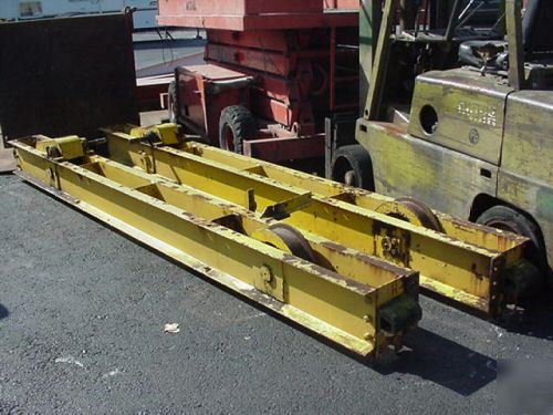 10 ton top running end trucks 