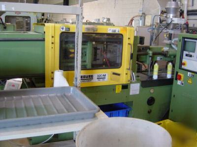 1996 arburg 83-ton plastic injection molding machine