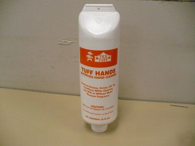 Cleaner, hand waterless 22OZ tube tex-tuff 681