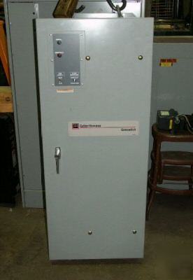 Cutler hammer automatic transfer switch 300 amp nice 
