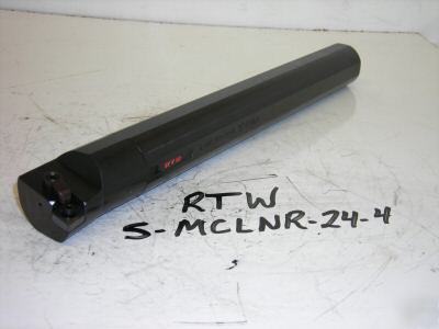 New rtw boring bar s-mclnr-24-4 1 1/2'' shank