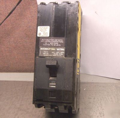 Square d 80 amp circuit breaker Q1L380 3 pole 