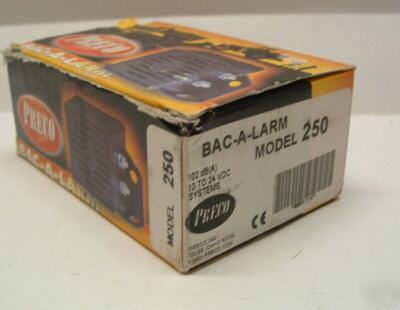 New 4 back up alarm preco model 240C bac a larm 