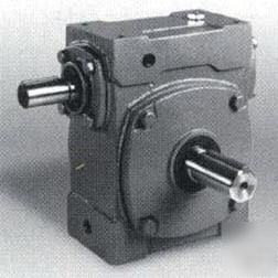 Worldwide right angle worm gear reducer 30:1 ratio