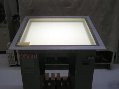 Douthitt illuminated layout table