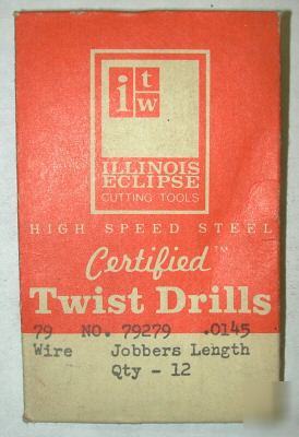 Drill bits twist high-speed certified (#79)