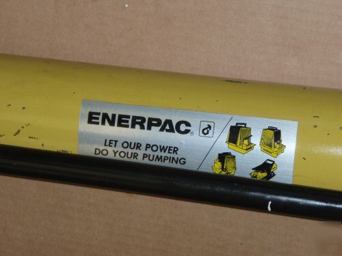 Enerpac double acting pump and piston