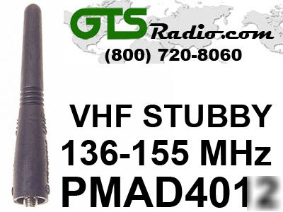 Motorola PMAD4012 vhf stubby antenna HT1550XLS HT1550