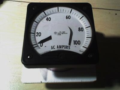 New westinghouse weschler analog switchboard meter in b
