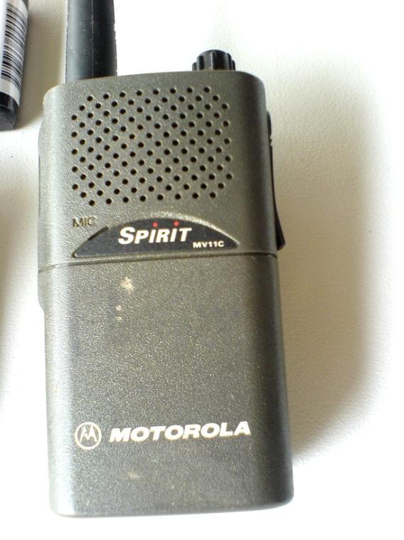 Motorola spirit 2-way walkie talkie radio MV11C charger