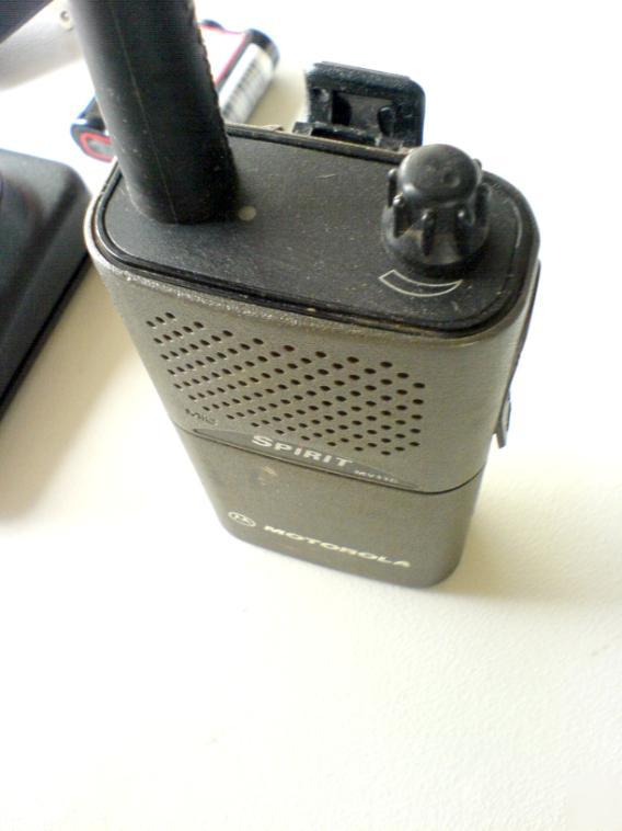 Motorola spirit 2-way walkie talkie radio MV11C charger