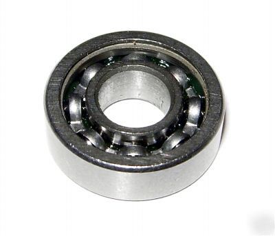 New R4 open ball bearings, 1/4