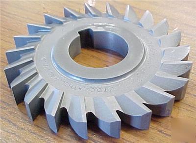 Plain tooth side milling cutter 4