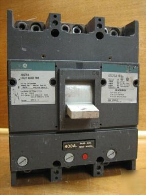 Ge general electric tjk TJK436F000 400AMP a 400A trip