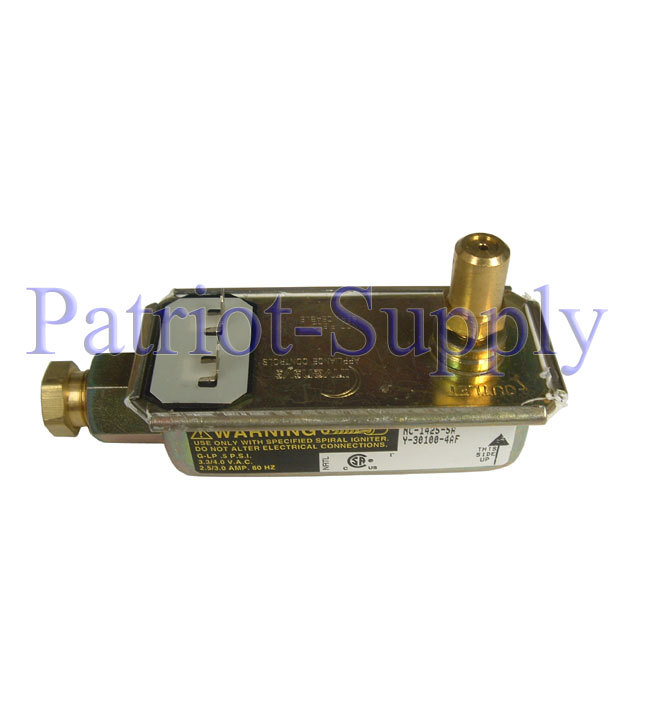 Robertshaw y-30100-AF4 bi metal gas valve nc-1425-5A 
