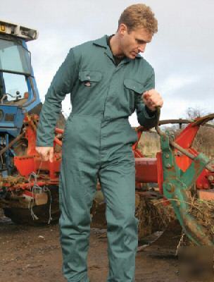 Dickies redhawk economy stud front coverall,royal xxl
