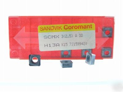 New 80 sandvik scmx 32.5 H13A carbide inserts P288