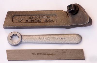 Armstrong cut-off tool for atlas south bend lathe