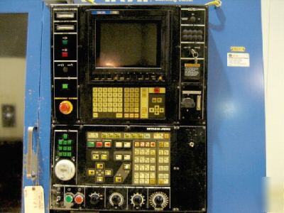 Hitachi seiki vm-40 cnc vertical machining center, mill