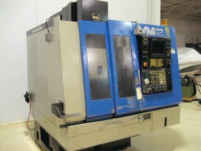 Hitachi seiki vm-40 cnc vertical machining center, mill