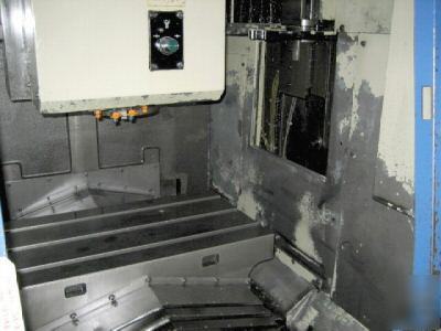 Hitachi seiki vm-40 cnc vertical machining center, mill