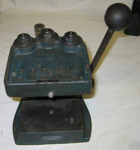 Na woodworth metal punch press like arbor press
